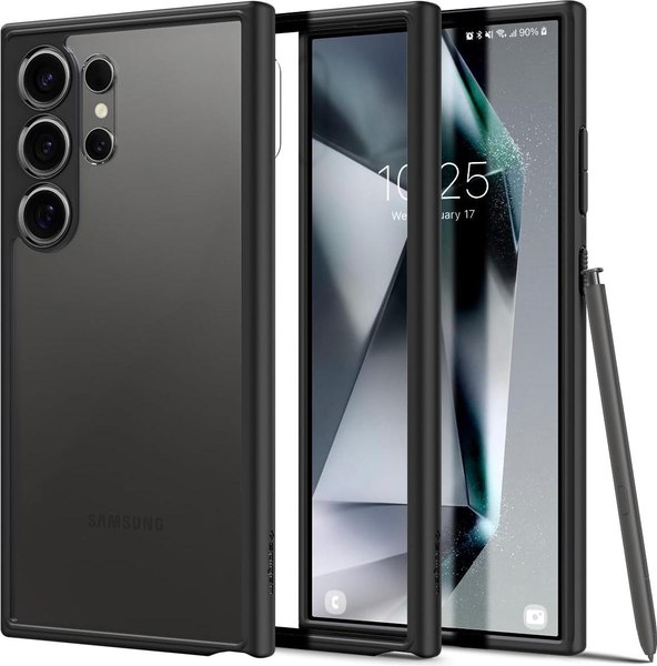 Чехол-накладка Spigen Ultra Hybrid для Galaxy S24 Ultra / ACS07295 (Matte Black)