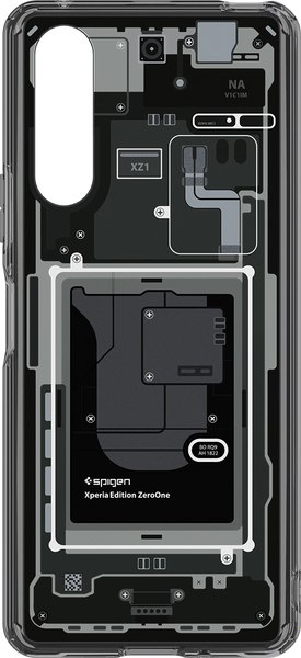 Чехол-накладка Spigen Ultra Hybrid для Sony Xperia 10 V / ACS06203 (Zero One)