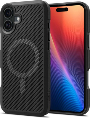 Чехол-накладка Spigen Core Armor Mag Magsafe для iPhone 16 / ACS08221 (Matte Black) -