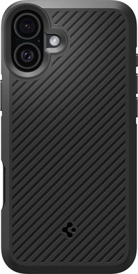Чехол-накладка Spigen Core Armor для iPhone 16 / ACS08220 (Matte Black) -
