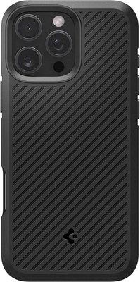 Чехол-накладка Spigen Core Armor для iPhone 16 Pro / ACS08157 (Matte Black) -