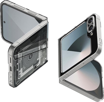 Чехол-накладка Spigen Airskin для Galaxy Z Flip 6 / ACS07837 (Zero One) -