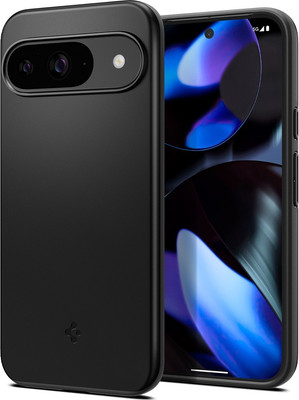 Чехол-накладка Spigen Thin Fit для Google Pixel 9/9 Pro / ACS07697 (черный) -