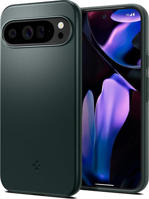 Чехол-накладка Spigen Thin Fit для Google Pixel 9 Pro XL / ACS07733 (Abyss Green) -