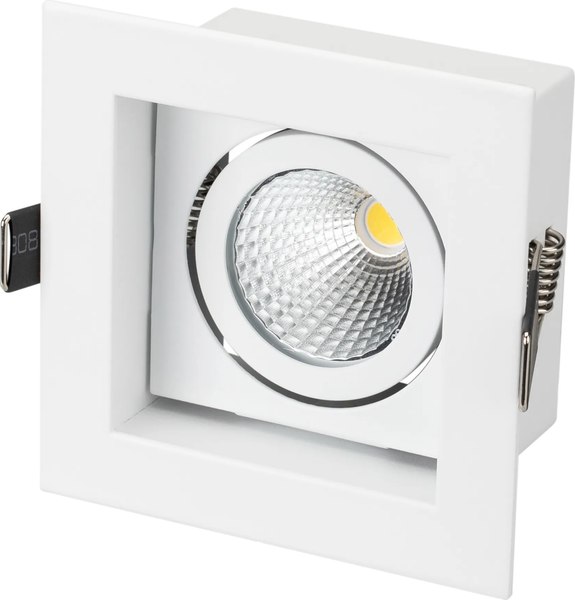 Точечный светильник Arlight CL-KARDAN-S102x102-9W Warm WH 38deg / 024137