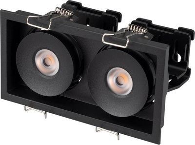 

Точечный светильник, CL-SIMPLE-S148x80-2x9W Day4000 BK 45deg / 026877