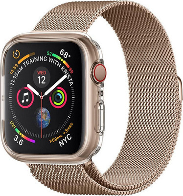 Защитный чехол для умных часов Spigen Liquid Crystal для Apple Watch 4/5/6/7/8/9/SE / ACS04196 (Crystal Clear) - 