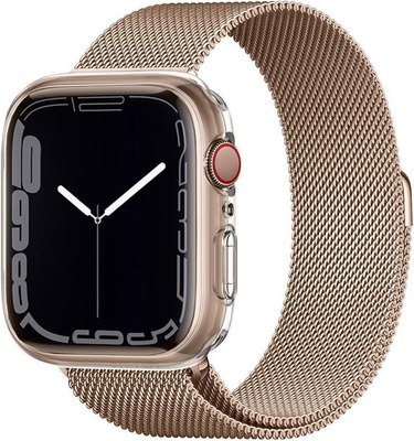 Защитный чехол для умных часов Spigen Liquid Crystal для Apple Watch 4/5/6/7/8/9/SE / ACS04196 (Crystal Clear) - 