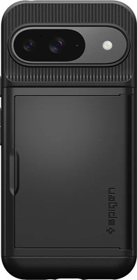 Чехол-накладка Spigen Slim Armor для Google Pixel 9/9 Pro / ACS07695 (черынй) -