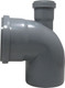 Отвод внутренней канализации МультиМирПласт Ду 110х50х87.5 В - 