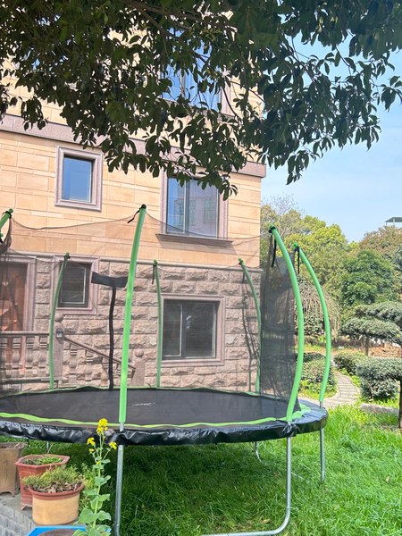 Купить Батут Calviano 374см 12ft Inside Master Green в Барановичах