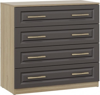 Комод ТриЯ Сэнди / 211.001.000 (вяз благородный/серый вулкан) - 