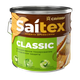 Защитно-декоративный состав Saitex Classic Темно-серый RAL 7024 (3л) - 