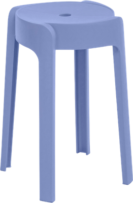 Табурет пластиковый Woodville Bovel / 15687 (blue) - 
