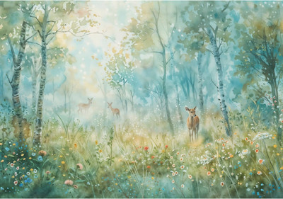

Фотообои листовые, Magic Forest 26