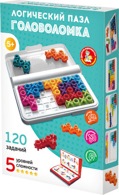 Игра-головоломка Десятое королевство Логический пазл Крестики-нолики / 70054 - 