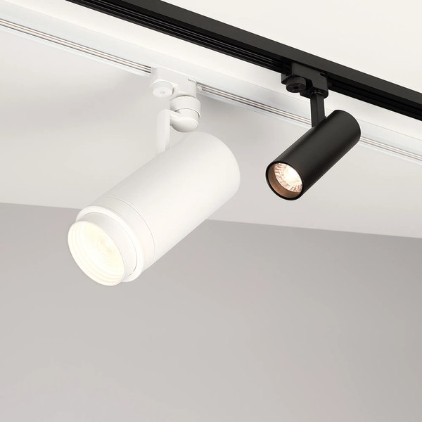 Трековый светильник Arlight LGD-GERA-2TR-R90-30W Warm3000 BK 24deg / 025950(1)