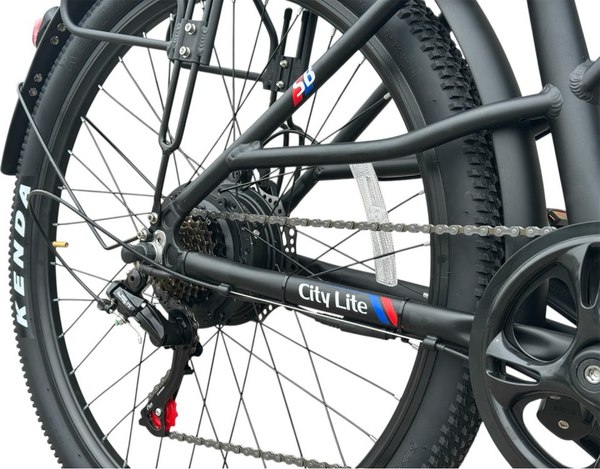 Электровелосипед Smart Balance City lite (черный)