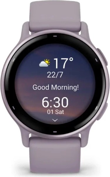 Умные часы Garmin Vivoactive 5 42mm / 010-02862-13 (орхидея)