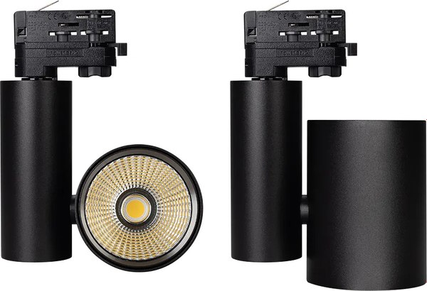Трековый светильник Arlight LGD-SHOP-4TR-R100-40W Day4000 BK 24deg / 026282