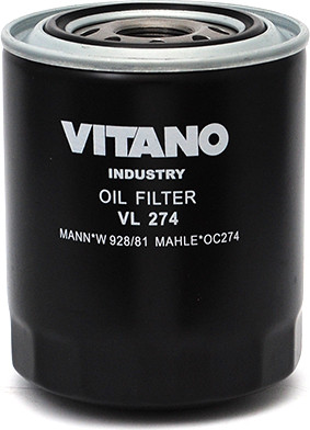 

Масляный фильтр, VL 274