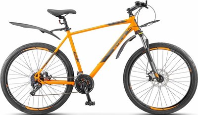 Велосипед STELS Navigator-745 MD 27.5 (21, оранжевый, разобранный, в коробке) - 