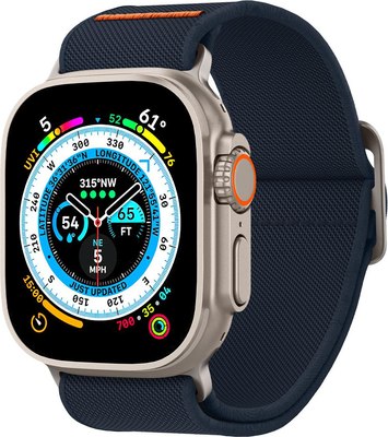 Ремешок для умных часов Spigen Fit Lite Ultra для Apple Watch / AMP05984 (синий) - 