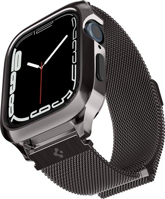 Ремешок для умных часов Spigen Metal Fit Pro для Apple Watch / ACS04585 (графит) - 