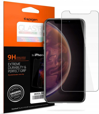 Защитное стекло для телефона Spigen Glas.tr Slim для iPhone X/XS/11 Pro / 063GL24514 (Clear) -