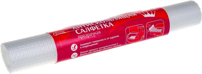 Коврик для кухонного ящика HomeQueen 72512 (прозрачный) - 