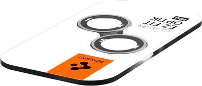 Защитное стекло для камеры телефона Spigen Optik Ez Fit Camera Pr. iPhone 14/14 Plus/15/15 Plus / AGL05603 (2шт, фиолетовый) -
