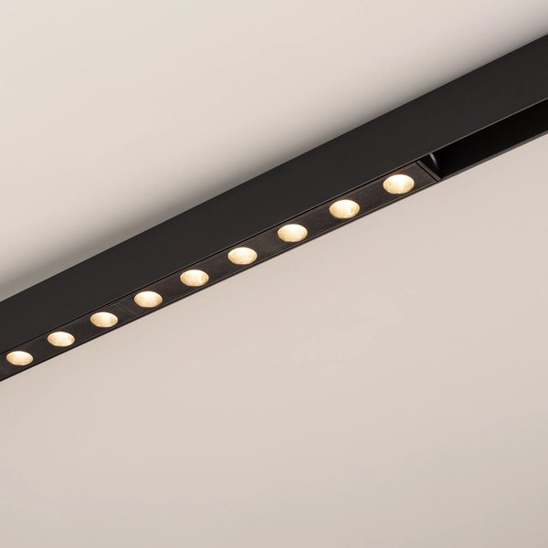 Трековый светильник Arlight MAG-DOTS-25-L600-18W Warm3000 BK 30deg / 033672