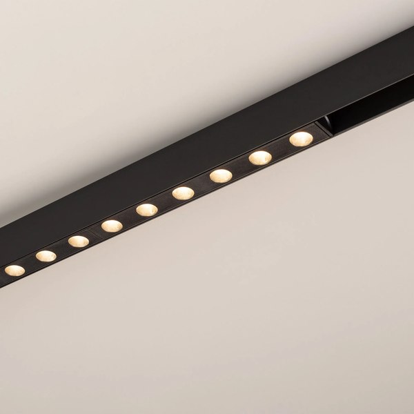 Трековый светильник Arlight MAG-DOTS-25-L400-12W Warm3000 BK 30deg / 033671