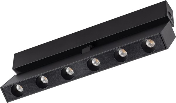 Трековый светильник Arlight MAG-DOTS-FOLD-25-S200-6W Day4000 BK 30deg / 033725