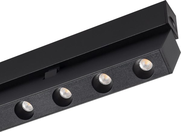 Трековый светильник Arlight MAG-DOTS-FOLD-25-S200-6W Warm3000 BK 30deg / 034217