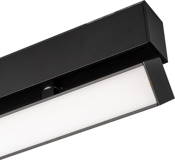 Трековый светильник Arlight MAG-FLAT-FOLD-45-S205-6W Warm3000 BK 100deg / 026987