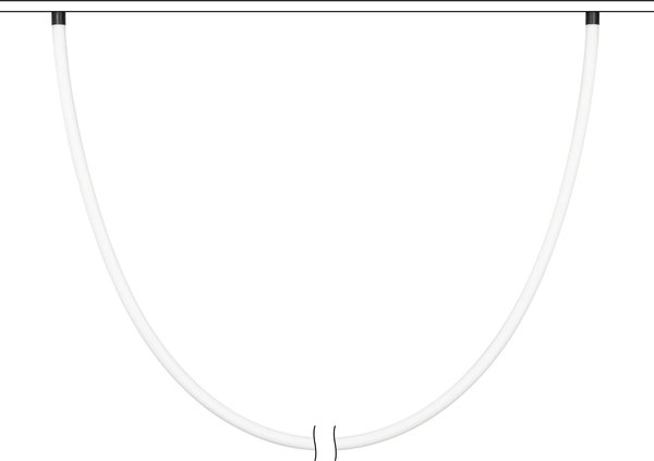 Трековый светильник Arlight MAG-FLEX-TUBE-ELASTIC-L5000-70W Day4000 BK 360deg / 035385