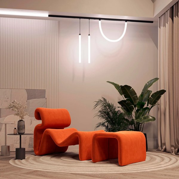 Трековый светильник Arlight MAG-FLEX-TUBE-L1000-14W Day4000 BK 360deg / 034043