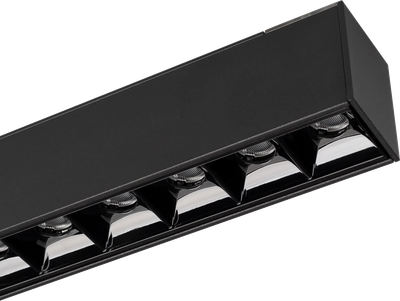 

Трековый светильник, MAG-LASER-45-L160-6W Warm3000 BK 15deg / 026935