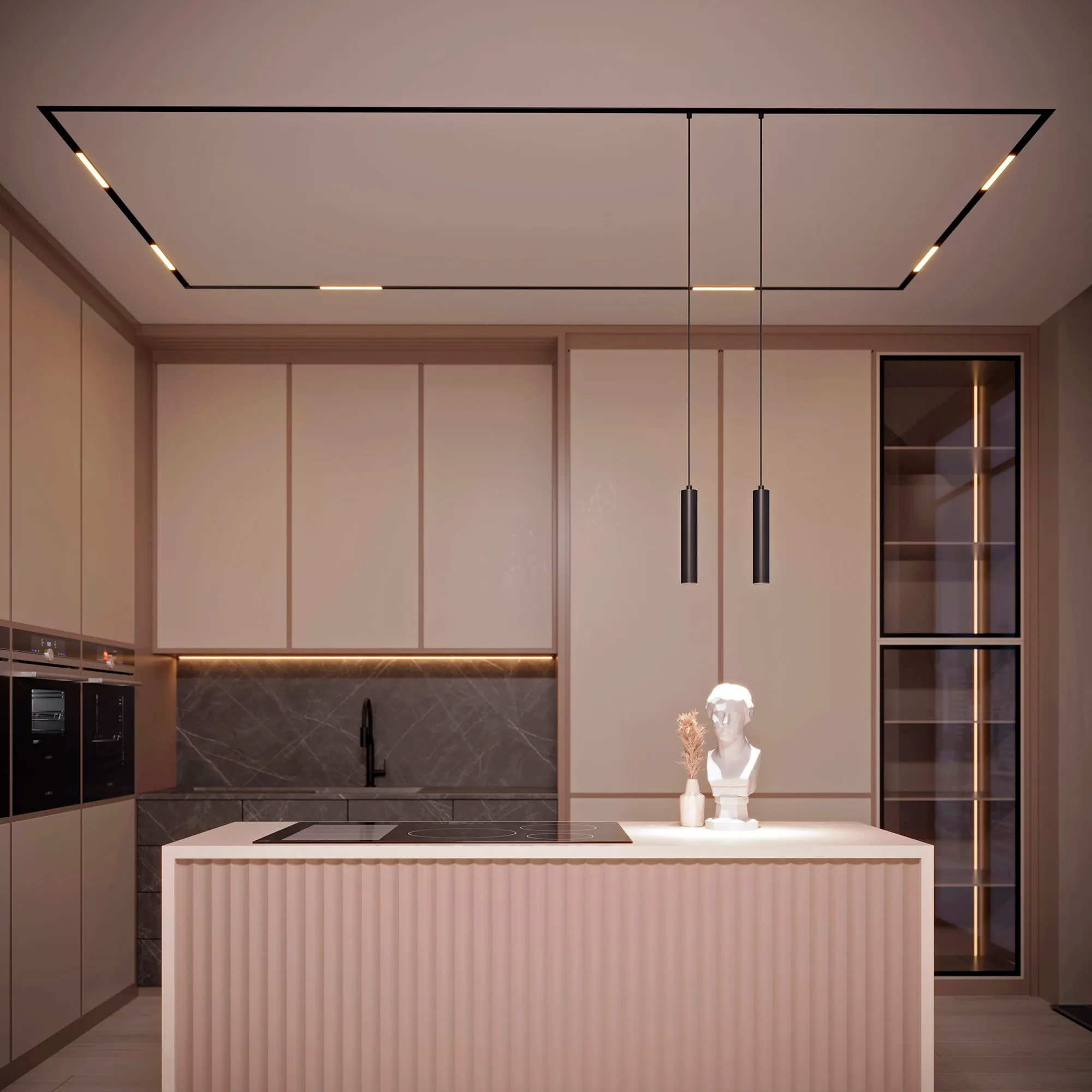 Трековый светильник Arlight MAG-ORIENT-FLAT-L690-24W Day4000 BK 80deg / 035568 — фото 5