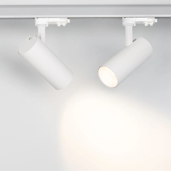 Трековый светильник Arlight SP-POLO-TRACK-LEG-R65-8W Warm3000 WH-WH 40deg / 027474