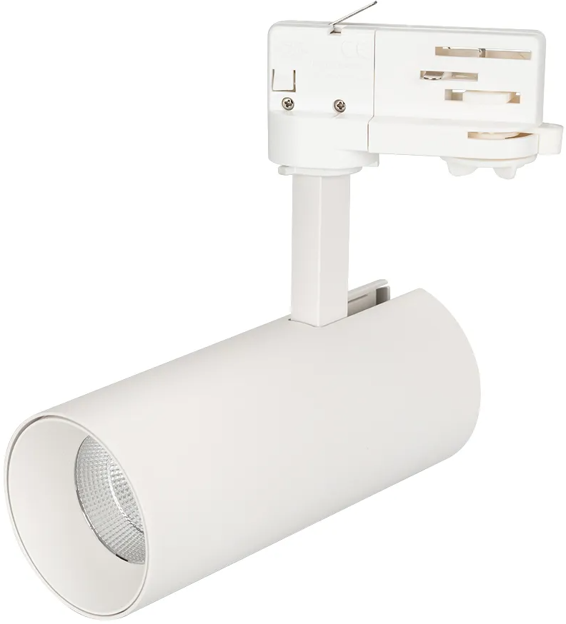 Трековый светильник Arlight SP-POLO-TRACK-LEG-R65-8W Warm3000 WH-WH 40deg / 027474