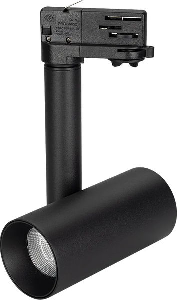 Трековый светильник Arlight SP-POLO-TRACK-PIPE-R65-8W Day4000 BK-BK 40deg / 027482