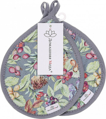 Набор прихваток Домашняя мода Marcella Капелька 20х15.5 (2шт) - 