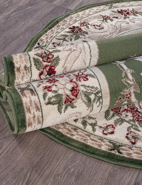 Ковер Merinos Colizey D057-OVAL-GREEN (1.5х2.3)