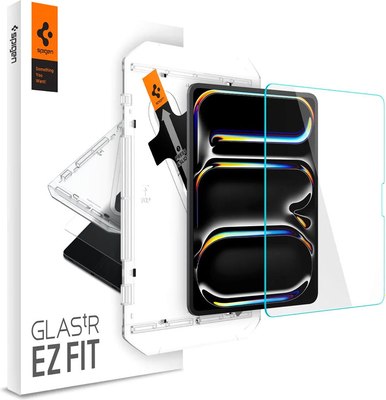 Защитное стекло для планшета Spigen Glas.tr Ez Fit для Ipad 13 7/2024 / AGL07793 (Clear) - 