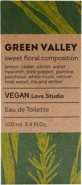 Туалетная вода Delta Parfum Vegan Love Green Valley (100мл)