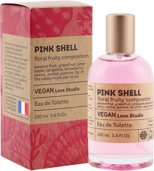 Туалетная вода Delta Parfum Vegan Love Pink Shell (100мл)