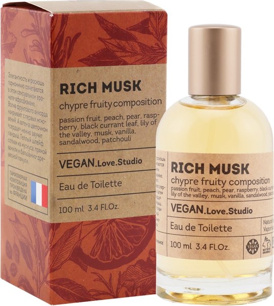 Туалетная вода Delta Parfum Vegan Love Rich Musk (100мл)
