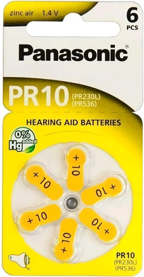 

Комплект батареек, Zinc-Air PR10 BL6 (PR-10(230)/6LB)